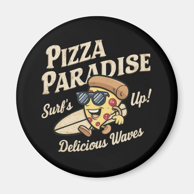Imã Pizza Paradise (Frente)