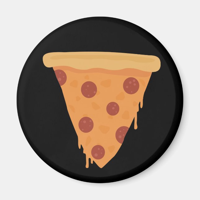 Imã Pizza Slice (Frente)