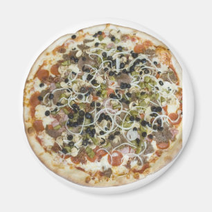 Imã Pizza suprema do gourmet