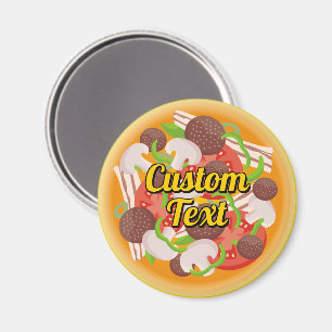 Imã Pizza Top Magnet