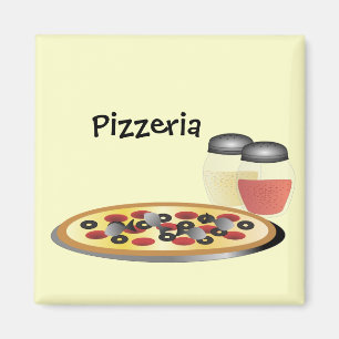 Imã Pizzeria Magnet