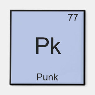 Imã Pk - Símbolo De Elemento De Química Engraçado -