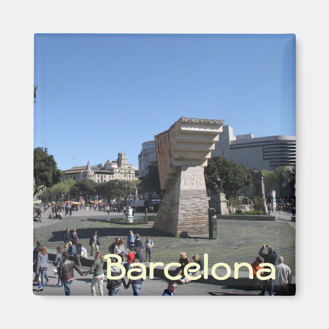Imã Plaça Catalunya, Barcelona (Frente)