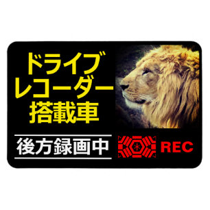 Ímã Placa de Aviso do GRAVADOR DE CONDUÇÃO (LION)