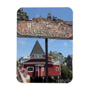 Ímã Placa de boas-vindas a Kennebunkport