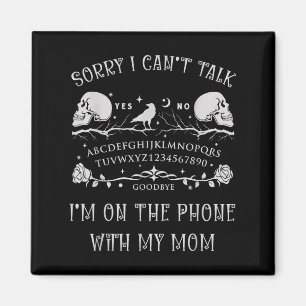 Imã Placa Desculpe Não Posso Falar, Estou Ao Telefone