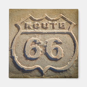 Imã Placa histórica da Rota 66, Arizona