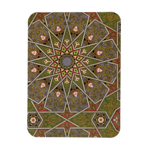 Ímã Placa mim dos "estudos no design", c.1874-76