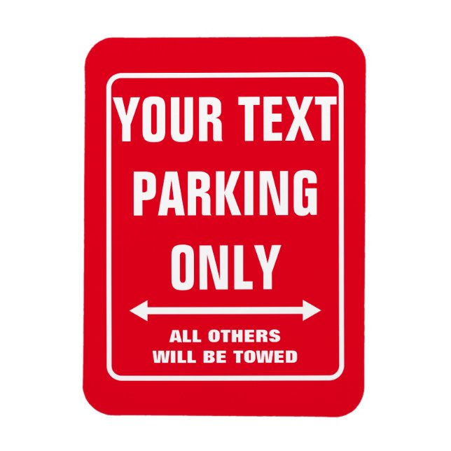 Ímã Placa personalizada de ESTACIONAMENTO APENAS diver (Vertical)