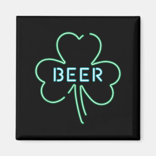 Imã Placa Retro Anos 80 Dia de São Patrício Cerveja Sh
