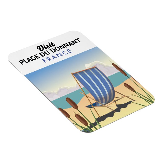 Ímã Plage du Donnant França (Lado Direito)