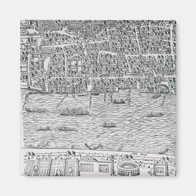 Imã Plan of London, c.1560-70 (Frente)
