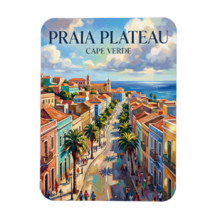 Ímã Planalto da Praia Cabo Verde