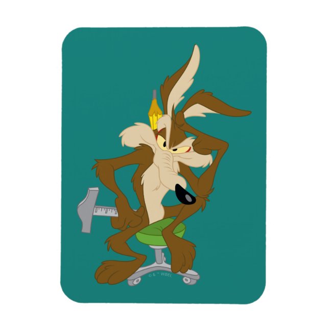Ímã Planejamento do WILE E. COYOTE™ (Vertical)