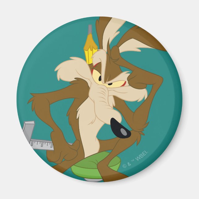 Imã Planejamento do WILE E. COYOTE™ (Frente)