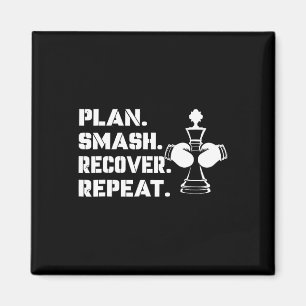 Imã Planejar. Esmagar. Recuperar. Repetir.' - Xadrez d