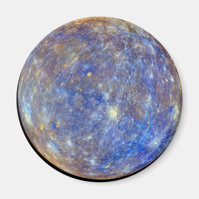 Imã Planet Mercury Refrigerator ou Locker Magnet (Frente)