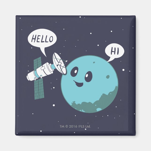 Imã Planeta (Frente)