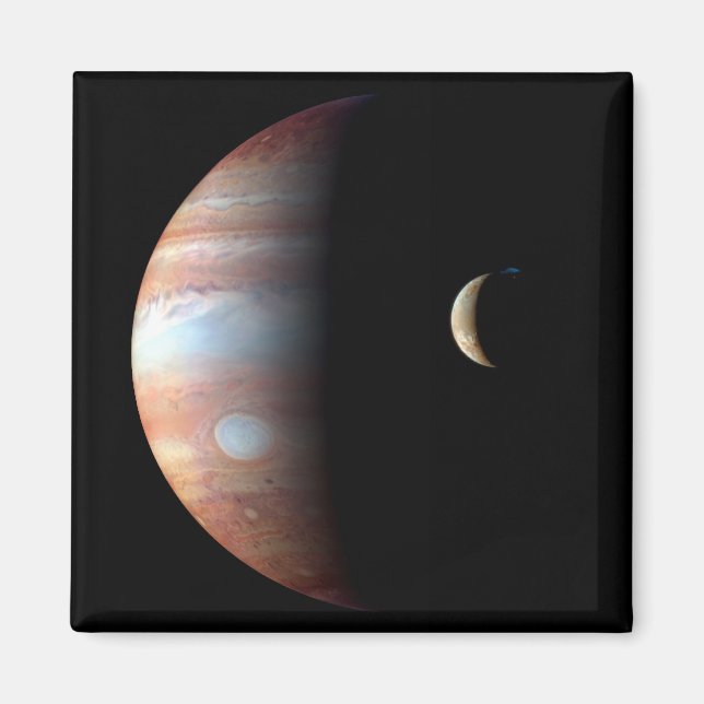 Imã Planeta 5 Júpiter com sistema solar Cassini (Frente)