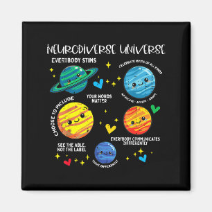 Imã Planeta autismo universo neurodiverso conscientiza