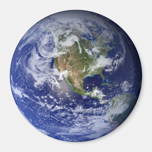 Imã Planeta Azul Terra (Frente)