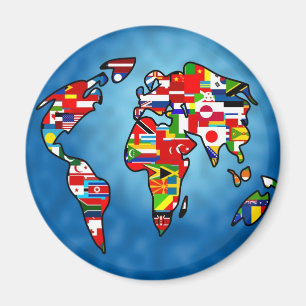 Imã Planeta da bandeira
