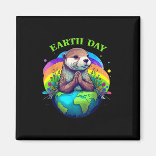 Imã Planeta do Dia da Terra Aniversário do Dia da Terr
