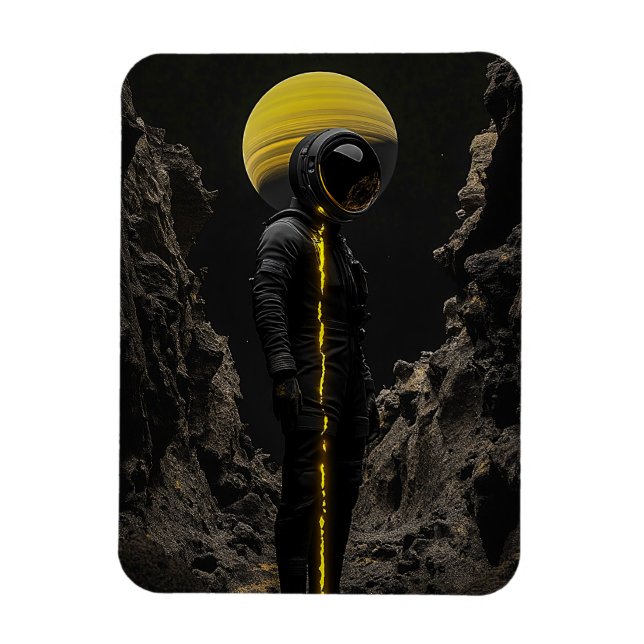 Ímã Planeta Estranho (Vertical)