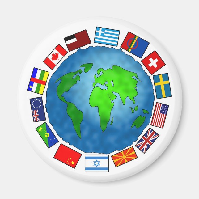 Imã Planeta Sinalizador (Frente)