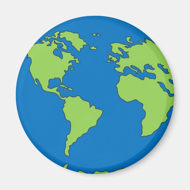 Imã Planeta Terra (Frente)