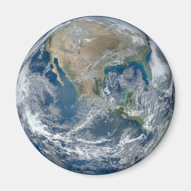 Imã Planeta Terra Refrigeradora ou Bloqueador (Frente)