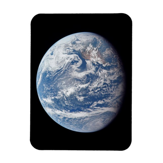 Ímã Planeta Terra Tirada Pela Tripulação Apollo 11. (Vertical)