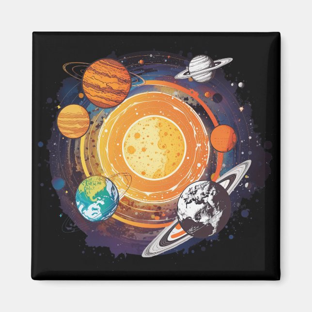 Imã Planetas (Frente)