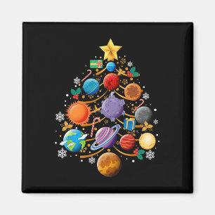 Imã Planetas do Sistema Solar Árvore de Natal Astronom