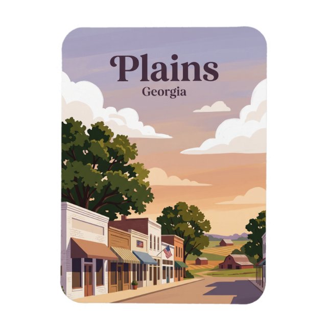 Ímã Planícies, Geórgia (Vertical)