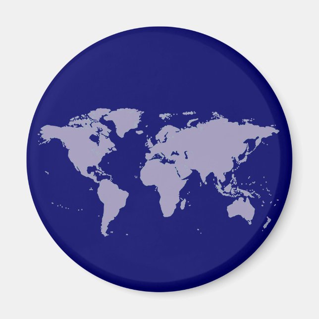 Imã Planisphere (Frente)