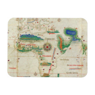 Ímã Planisphere   1502 de Cantino
