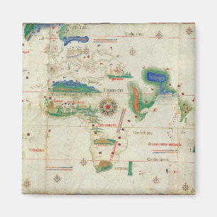 Imã Planisphere 1502 de Cantino