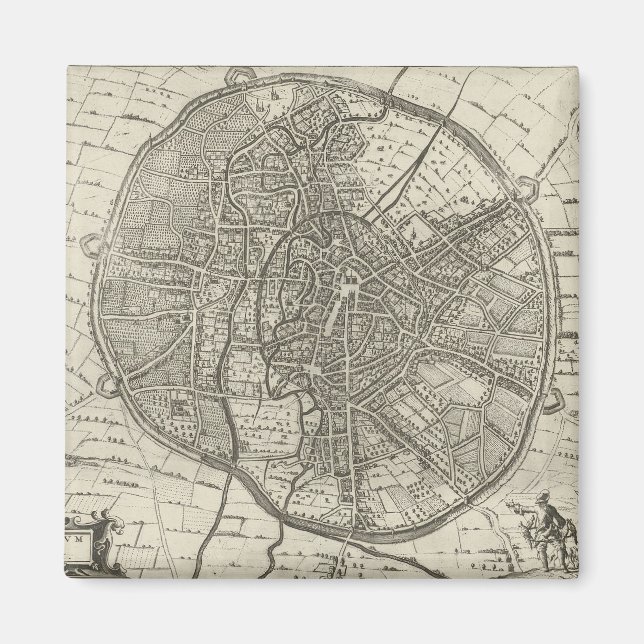 Imã Plano de Leuven | 1581 (Engrenagem) (Frente)