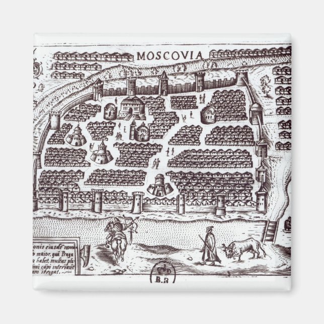 Imã Plano de Moscou, 1628 (Frente)