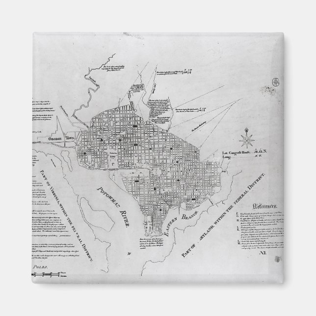 Imã Plano de Washington D.C. (Frente)