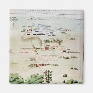 Imã Plano e ideia da batalha de Waterloo