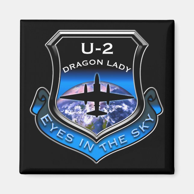 Imã Plano espião U-2 (Frente)