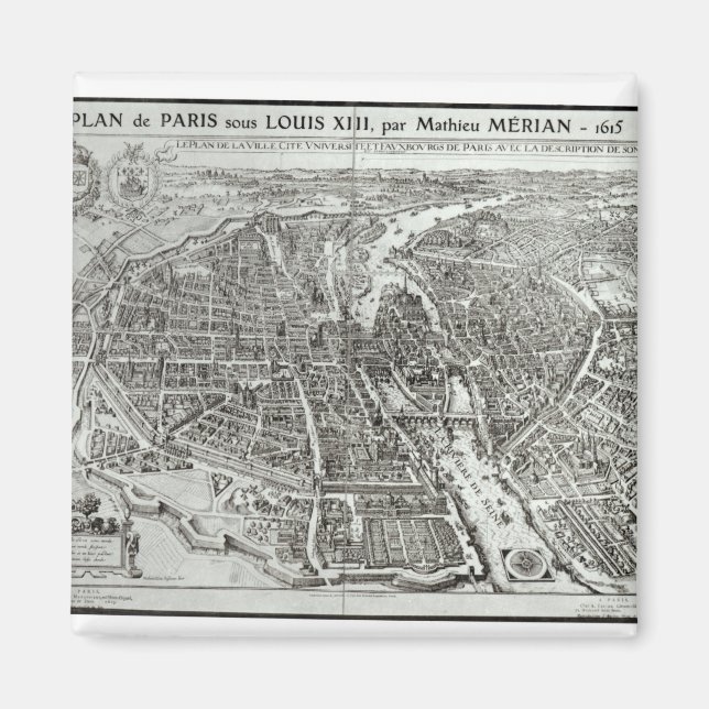 Imã Plano Ocular de Bird, 1615 (Frente)
