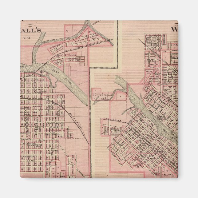 Imã Planos do Cedar Falls 2 (Frente)