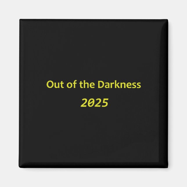 Imã Plant Hope Watch It Bloom Suicide Prevention Walk  (Frente)