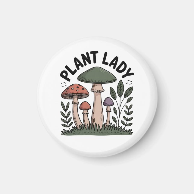 Imã Plant Lady (Frente)