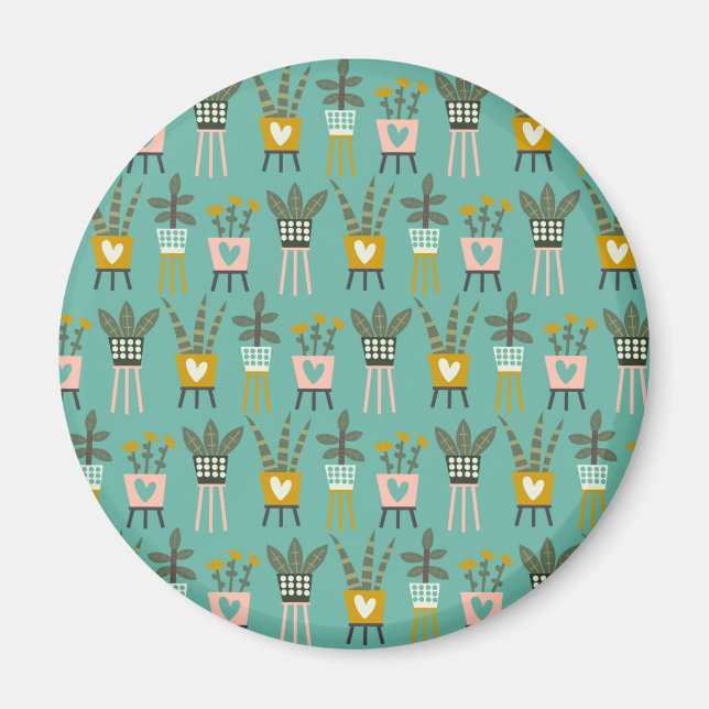 Imã Plant Lady Art (Frente)