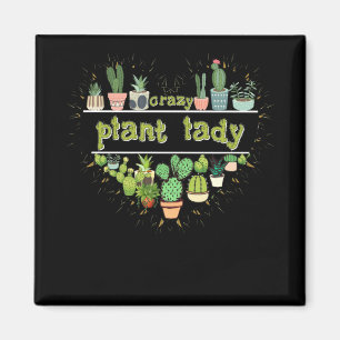 Imã Planta Louca Lady Heart Cactus