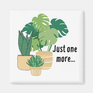 Imã Planta Magneta Só Mais Uma Planta